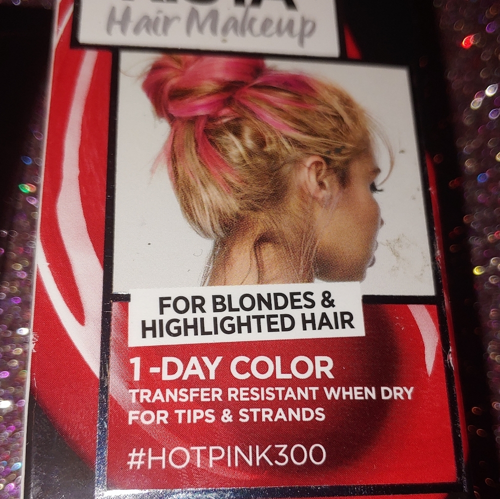 HOTPINK300 COLORISTA HAIR Hot Pink Temporary Day Color L'OREAL Halloween Barbie